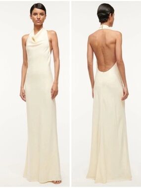 STAUD | Dresses | Staud Claretta Dress Tan Black Size Small | Poshmark
